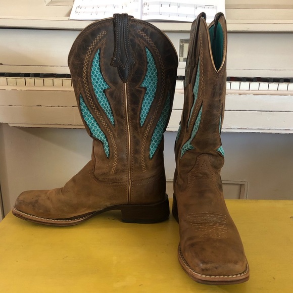 Ariat Shoes Arias Womens Venttek Ultra Quickdraw Cowgirl Boots